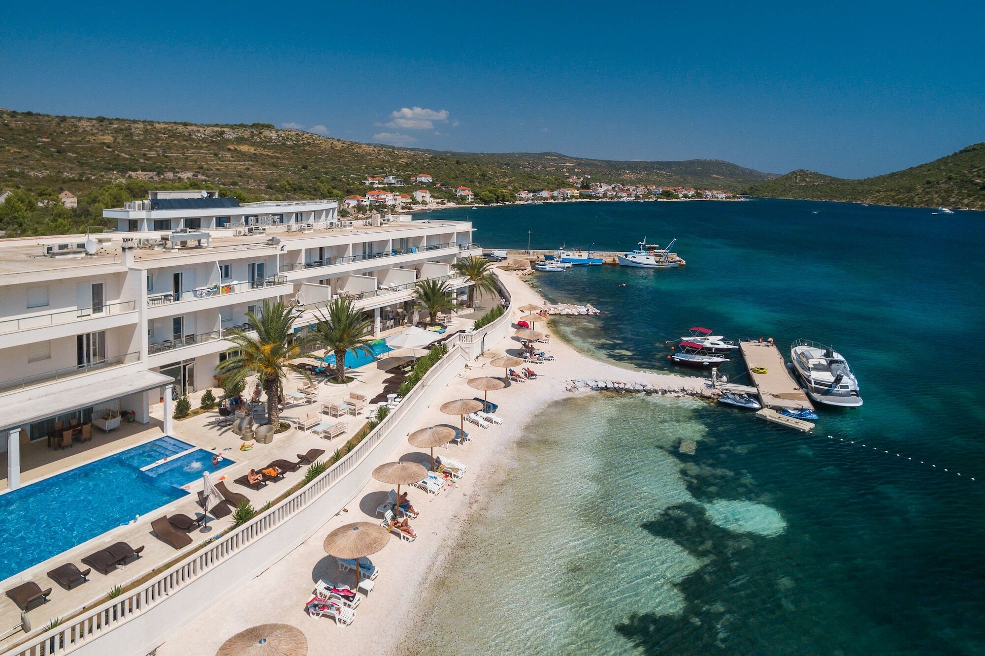 Hotel Perla Rogoznica  Bagian luar foto